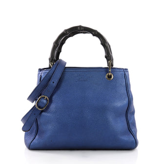 Gucci Bamboo Shopper Tote Leather Small - Designer Handbag - Rebag