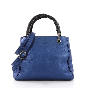 Gucci Bamboo Shopper Tote Leather Small - Designer Handbag - Rebag
