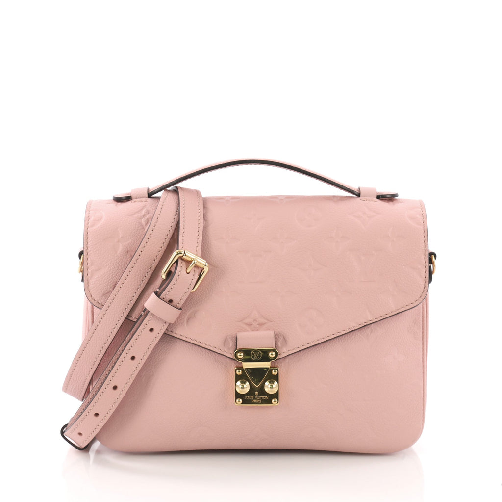 Metis leather crossbody bag Louis Vuitton Pink in Leather - 35377958