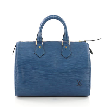 Louis Vuitton Model: Speedy Handbag Epi Leather 25  Blue 37718/1
