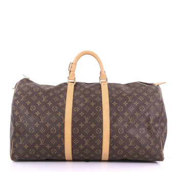 Louis Vuitton Keepall Bag Monogram Canvas 55 Brown 3771910