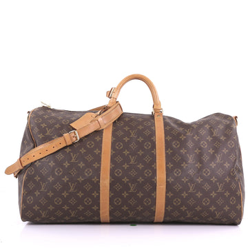 Louis Vuitton Keepall Bandouliere Bag Monogram Canvas 60 3771919