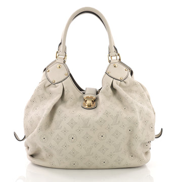  Louis Vuitton Model: L-Hobo Mahina Leather  Neutral 37719/1