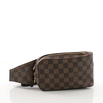 Louis Vuitton Model: Geronimos Waist Bag Damier Brown  37719/26