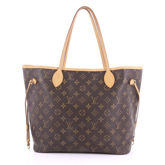 Louis Vuitton Model: Neverfull Tote Monogram Canvas MM Brown 37719/31