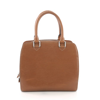 Louis Vuitton Pont Neuf Handbag Epi Leather PM Brown 3771932