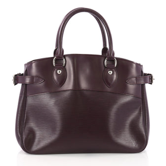 Louis Vuitton Passy Handbag Epi Leather PM Purple 3771937