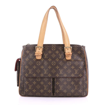 Louis Vuitton Model: Multipli Cite Handbag Monogram Canvas Brown 37719/39