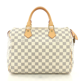 Louis Vuitton Model: Speedy Handbag Damier 30 White 37719/6