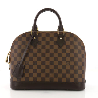 Louis Vuitton Model: Alma Handbag Damier PM  Brown 37720/1