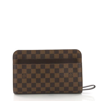 Louis Vuitton Pochette Saint Louis Damier Brown 3772710