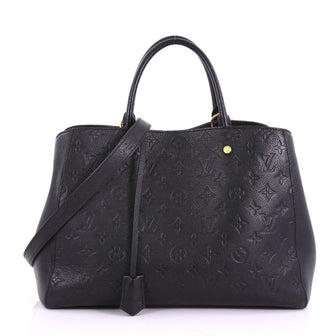 Louis Vuitton Montaigne Handbag Monogram Empreinte 3772711