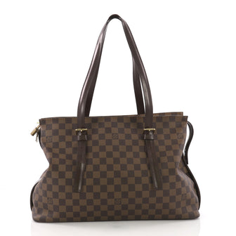 Louis Vuitton Chelsea Handbag Damier Brown 377273