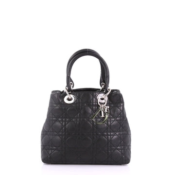 Christian Dior Lady Dior Soft Tote Cannage Quilt Lambskin 377275