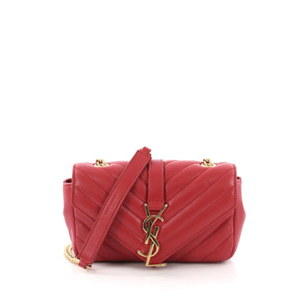 Saint Laurent Classic Monogram Crossbody Bag Matelasse 377312