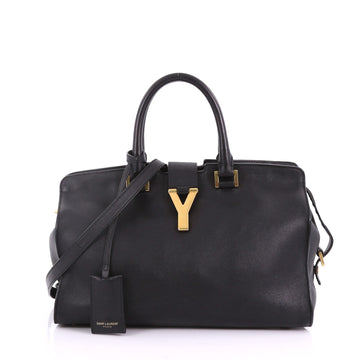 Saint Laurent Classic Y Cabas Leather Small Black 377397