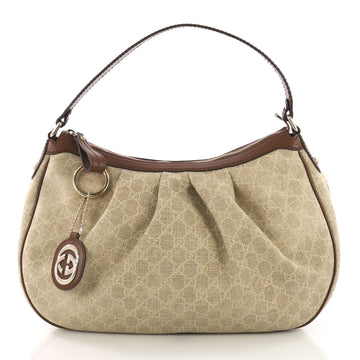 Gucci Sukey Tote GG Tweed Medium Brown 3774716