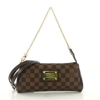 Louis Vuitton Eva Crossbody Damier - Designer Handbag Brown 3774718