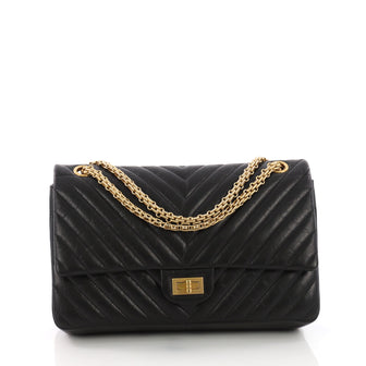 Chanel Reissue 2.55 Handbag Chevron Aged Calfskin 226 377484