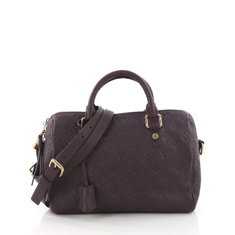 Louis Vuitton Speedy Bandouliere Bag Monogram Empreinte 3776010