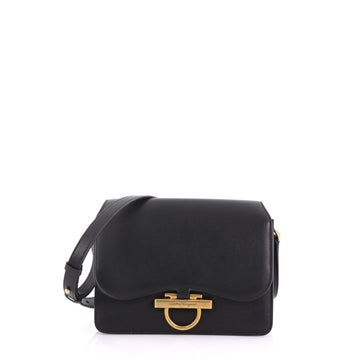 Salvatore Ferragamo Vera Shoulder Bag Leather Medium 377781