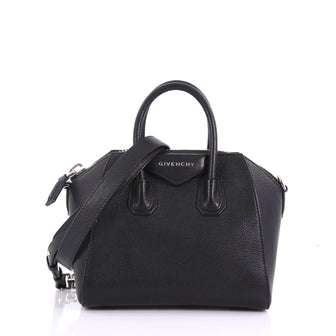 Givenchy Antigona Bag Leather Mini Black 377991