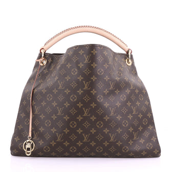 Louis Vuitton Artsy Handbag Monogram Canvas GM Brown 378041