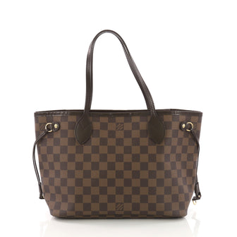 Louis Vuitton Neverfull Tote Damier PM Brown 3782935