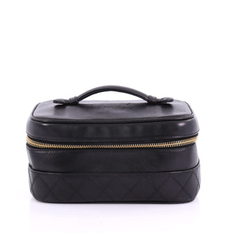  Chanel Model: Vintage Cosmetic Case Lambskin Black 37829/68