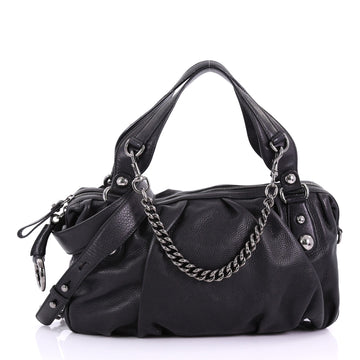 Gucci Icon Bit Satchel Leather Medium - Designer Handbag - Rebag