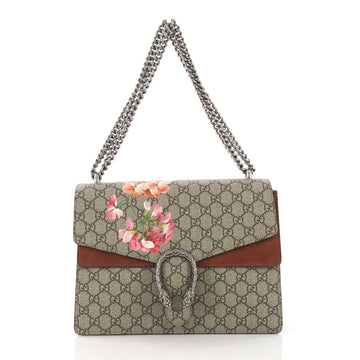 Gucci Dionysus Handbag Blooms Print GG Coated Canvas 378347