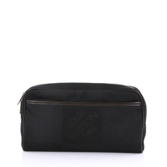 Louis Vuitton Geant Acrobate Waist Bag Limited Edition Canvas Black 378677