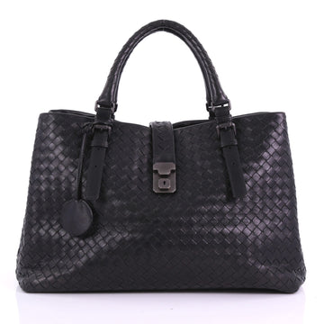 Bottega Veneta Roma Handbag Intrecciato Nappa Medium 378771