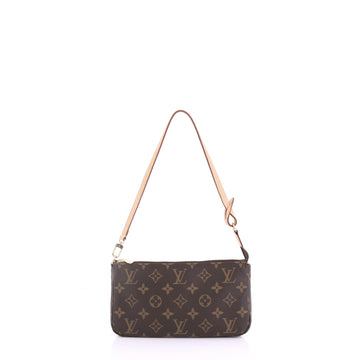 Louis Vuitton Pochette Accessoires NM Monogram Canvas Brown 378861