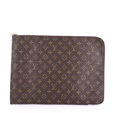 Louis Vuitton Poche Documents Monogram Canvas Brown 3792117