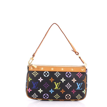 Louis Vuitton Pochette Accessoires Monogram Multicolor Black 379211