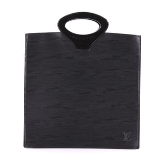 Louis Vuitton Ombre Bag Epi Leather - Designer Handbag Black 3792121
