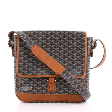 Goyard Urbain Messenger Bag Coated Canvas Black 3793511