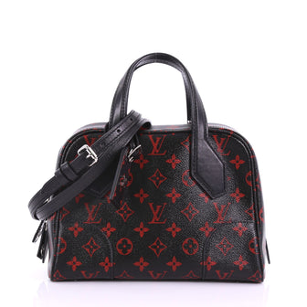 Louis Vuitton Dora Soft Handbag Limited Edition Monogram Black 3793515