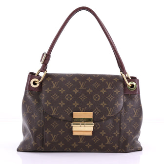  Louis Vuitton Olympe Handbag Monogram Canvas Brown 3793558
