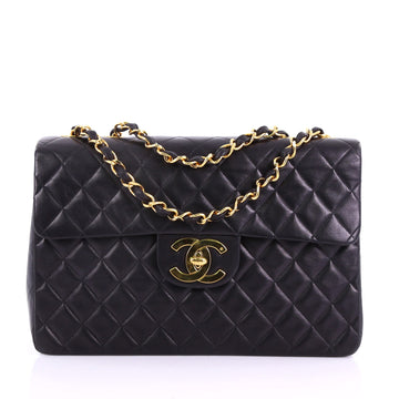 Chanel Vintage Classic Single Flap Bag Quilted Lambskin 3794914