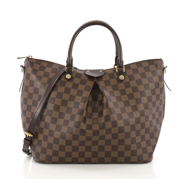 Louis Vuitton Siena Handbag Damier GM - Designer Handbag Brown 3794923