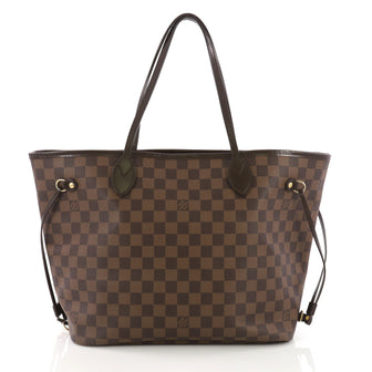  Louis Vuitton Neverfull Tote Damier MM Brown 3794957