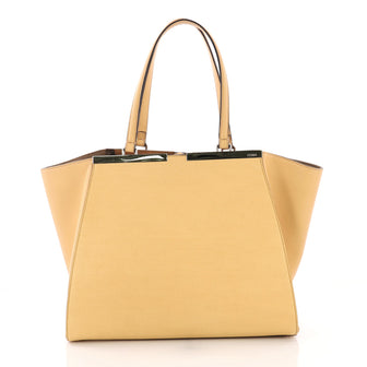 Fendi 3Jours Handbag Leather Large - Designer Handbag - Rebag