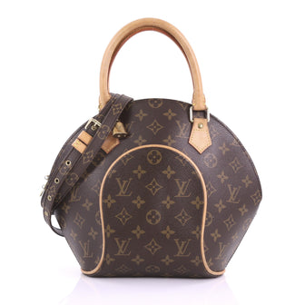 Louis Vuitton Ellipse Bag Monogram Canvas PM Brown 379591