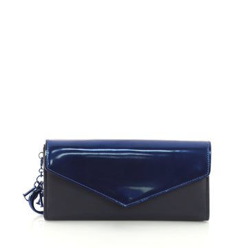 Christian Dior Diorissimo Envelope Wallet Leather Long 379951
