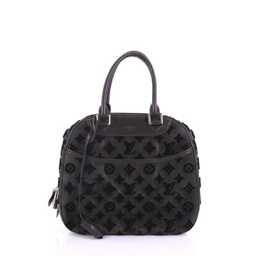 Louis Vuitton Deauville Cube Bag Limited Edition Monogram Canvas Tuffetage