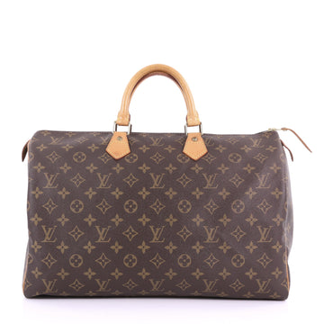 Louis Vuitton Speedy Handbag Monogram Canvas 40