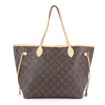 Louis Vuitton Neverfull Tote Monogram Canvas MM Brown 3803748