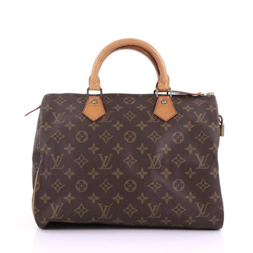 Louis Vuitton Speedy Handbag Monogram Canvas 30
